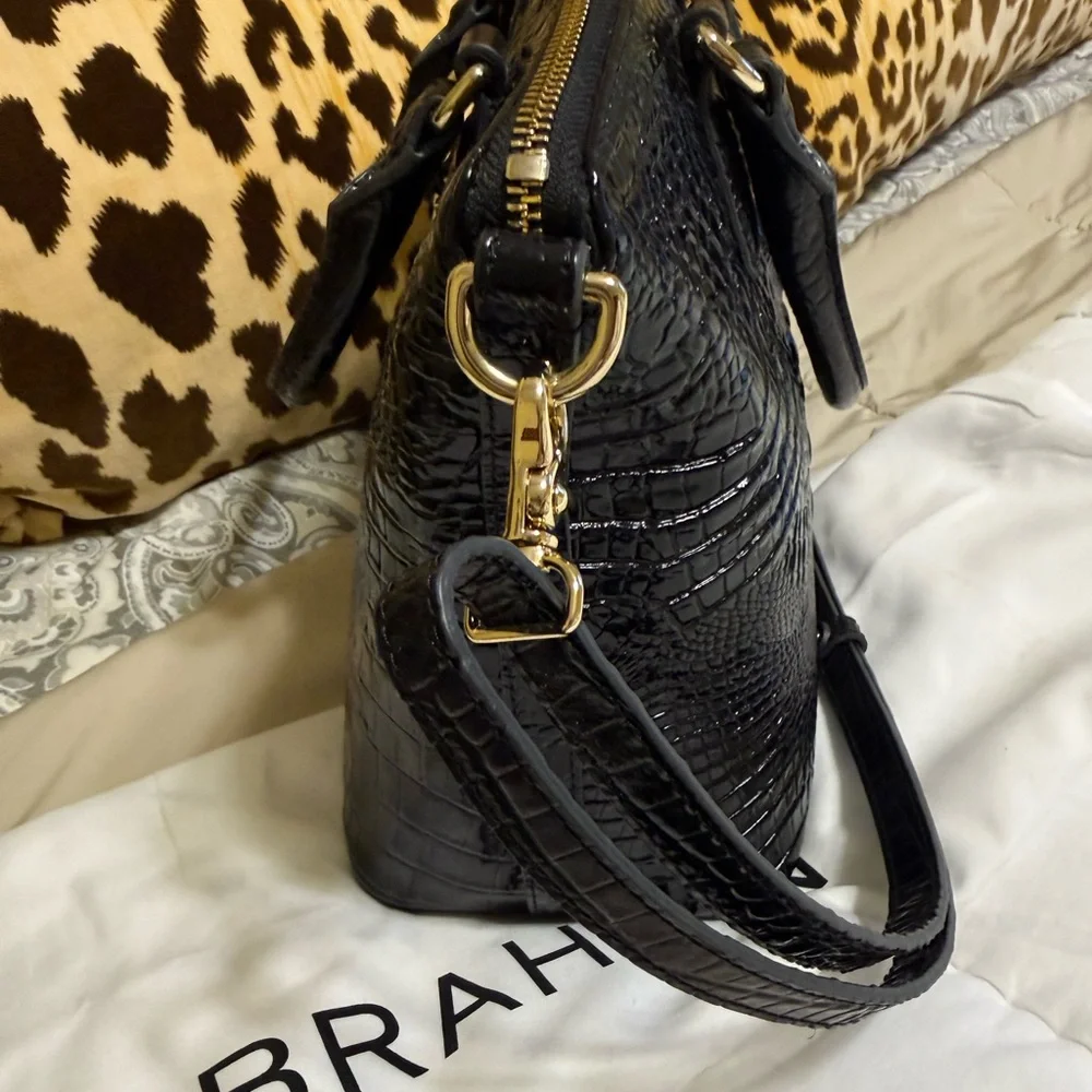 Brahmin Duxbury satchel! Medium size Black! - Picture 3 of 6